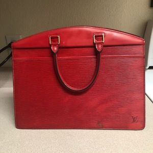 Louis Vuitton Riviera Epi Leather Red